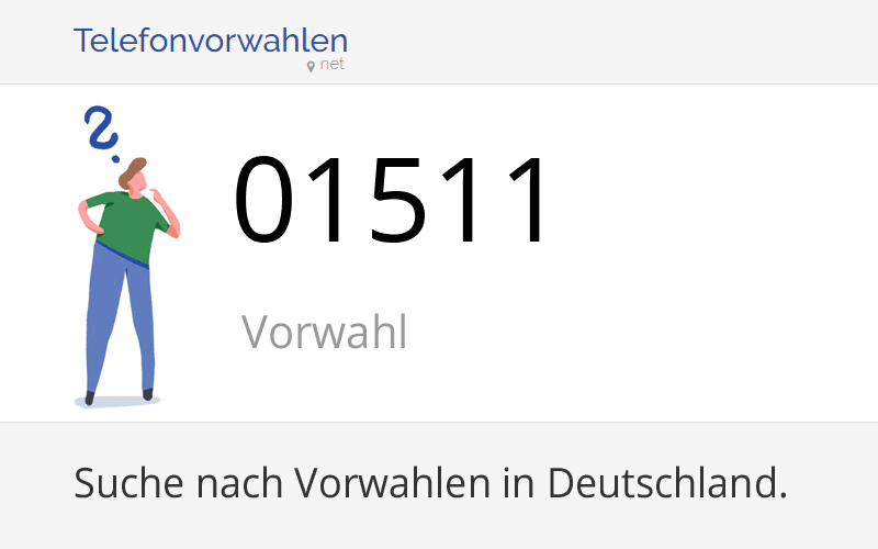 01511 Vorwahl: Netz und Anbieter der Mobilfunkvorwahl