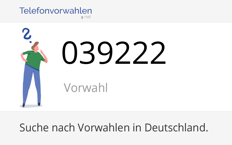 039222 Vorwahl Ortsvorwahl 039222 Auf Telefonvorwahlen
