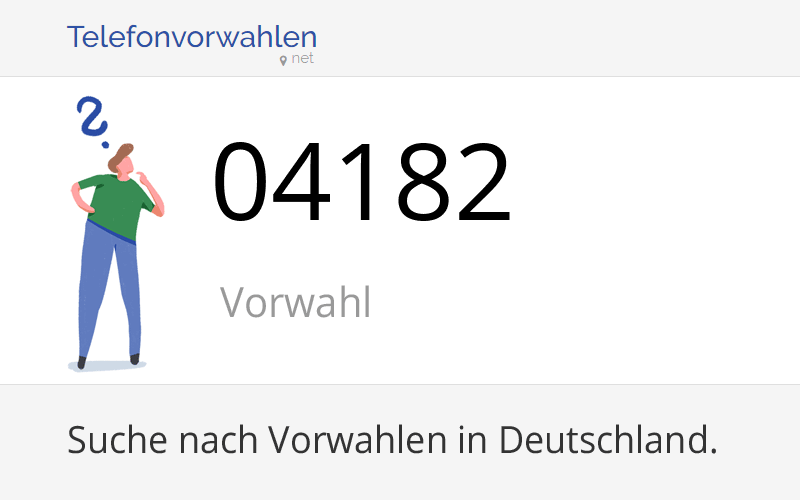 04182 Vorwahl Ortsvorwahl 04182 auf Telefonvorwahlen net