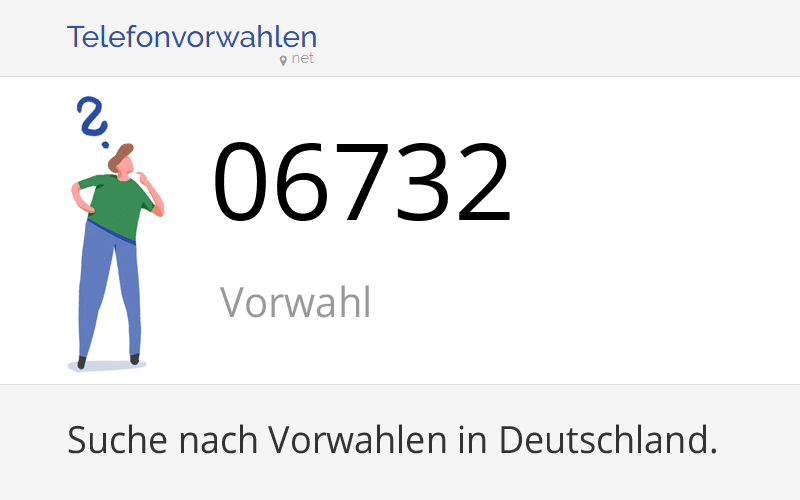 06732 Vorwahl Ortsvorwahl 06732 Auf Telefonvorwahlen