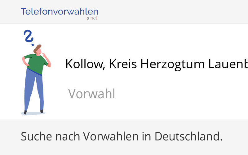 Stadtplan Kollow, Kreis Herzogtum Lauenburg online: Karte von Kollow