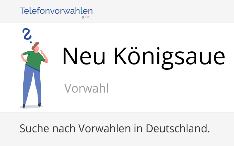 Stadtplan Neu Königsaue online: Karte von Neu Königsaue
