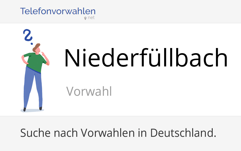 Stadtplan Niederfüllbach online: Karte von Niederfüllbach