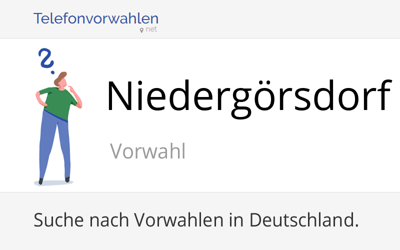 Stadtplan Niedergörsdorf online: Karte von Niedergörsdorf