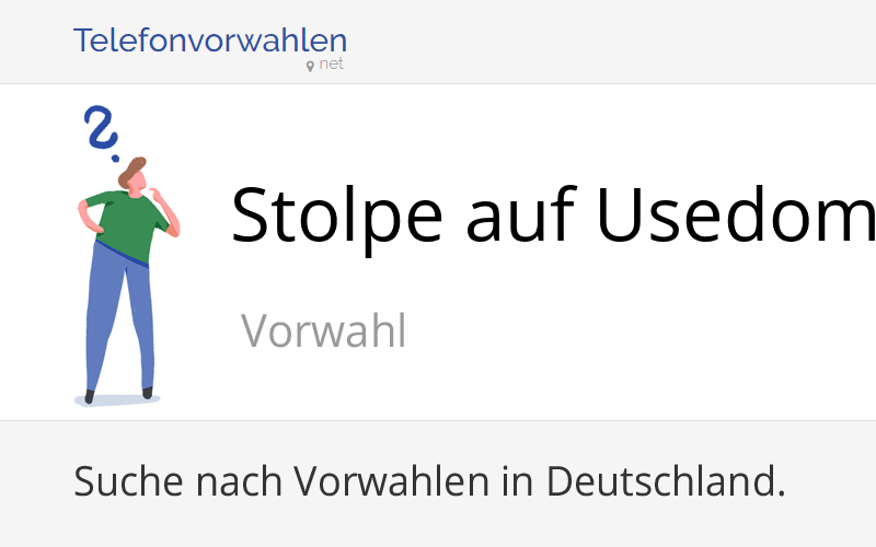 Stadtplan Stolpe auf Usedom online: Karte von Stolpe auf Usedom