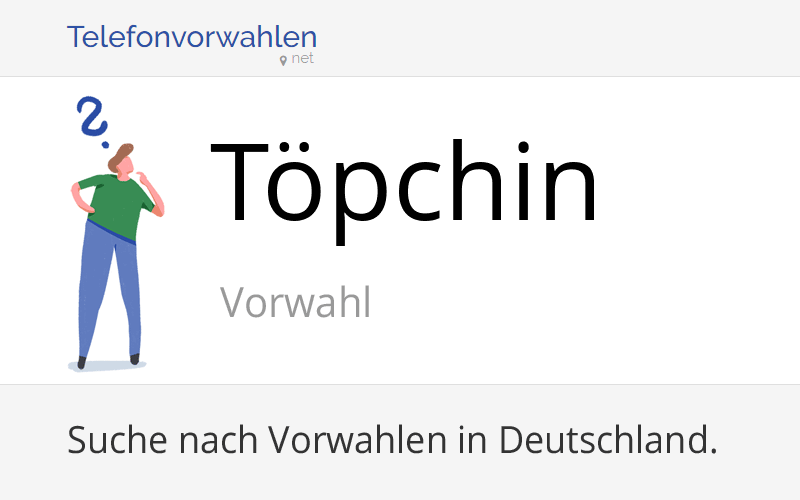 Stadtplan Töpchin online: Karte von Töpchin