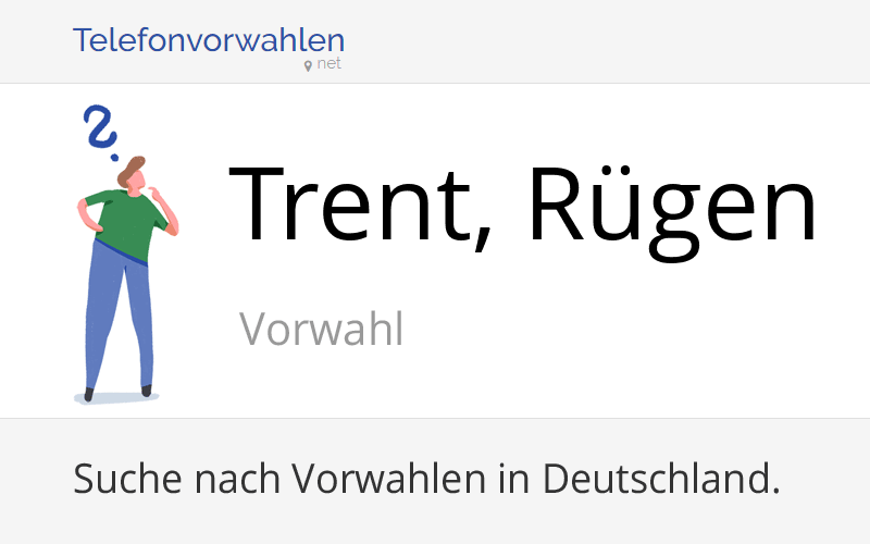 Stadtplan Trent, Rügen online: Karte von Trent, Rügen