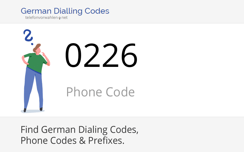 0226 Dialling Code, Phone Code 0226