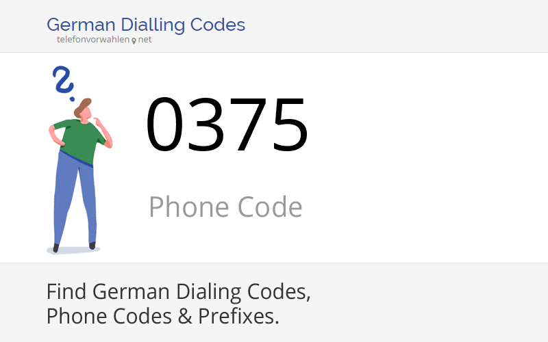 0375 Dialling Code Phone Code 0375