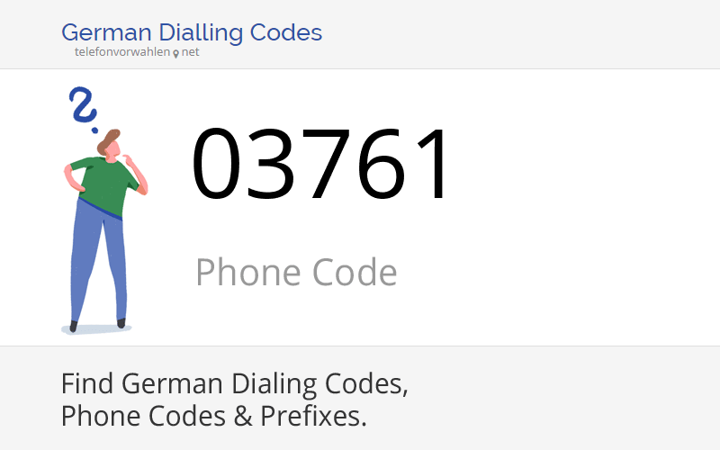 03761 Dialling Code Phone Code 03761